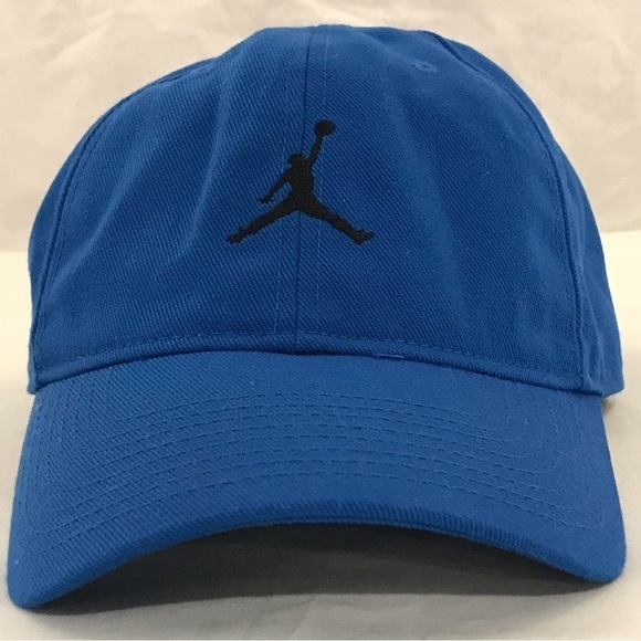 Michael Jordan Jumpman Adjustable Clasp Blue Ball Cap - Picture 12 of 16